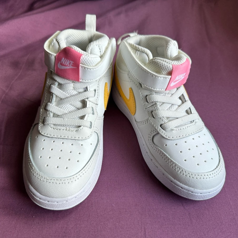 KIDS' NIKE INFANT & TODDLER COURT BOROUGH MID 2 SNEAKERS